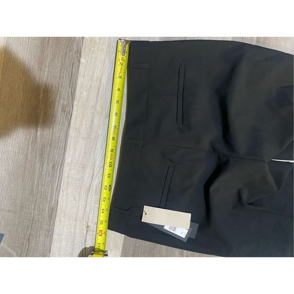 Banana Republic NWT RYAN SLIM WOOL-BLEND PANT Black Italian, Size 4p, MSRP $98 - Picture 11 of 11